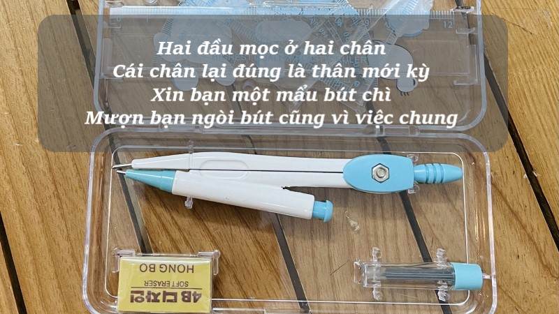 những câu đố đồ dùng học tập